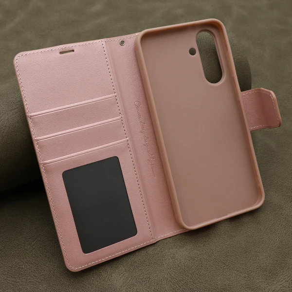 Futrola bi fold hanman ii za samsung a366b galaxy a36 5g svetlo roze