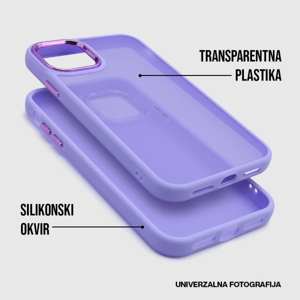 Futrola shining camera za samsung a057f galaxy a05s roze