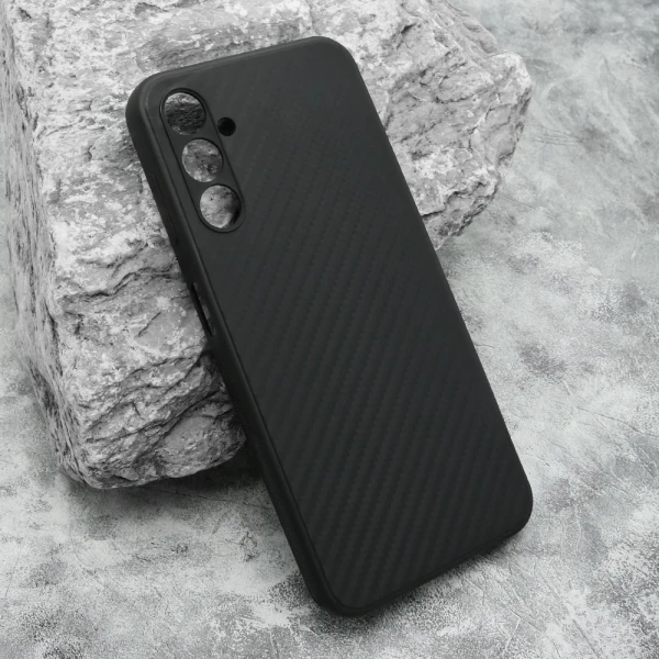 Futrola silikon carbon light za samsung a245f galaxy a24 4g crna