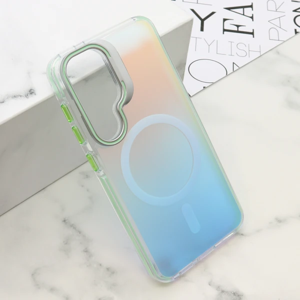 Futrola sunset magsafe za samsung s921b galaxy s24 5g zelena