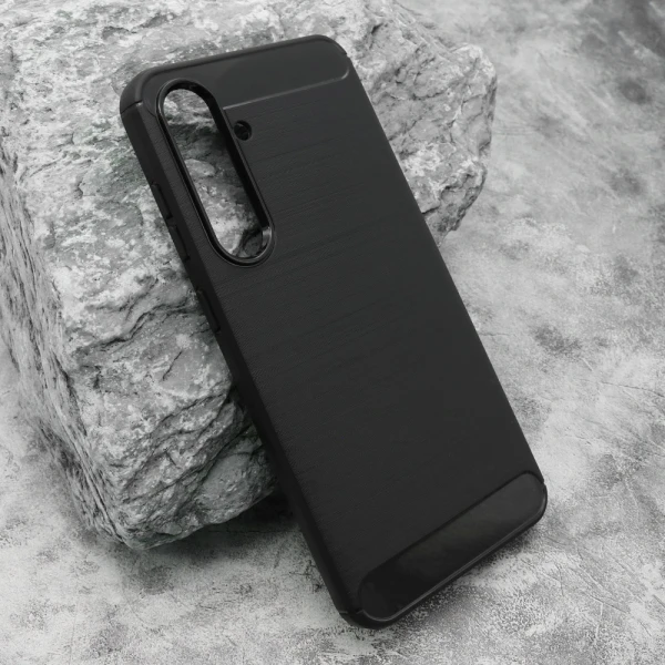 Futrola silikon brushed za samsung s721b galaxy s24 fe crna