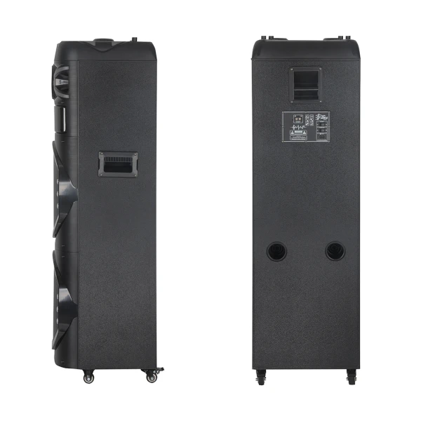 Zvucnik bluetooth ndr-m22003 100w 2*12 inca sa dva mikrofona crni