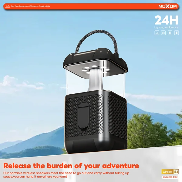 Zvucnik bluetooth moxom mx-sk82 crni