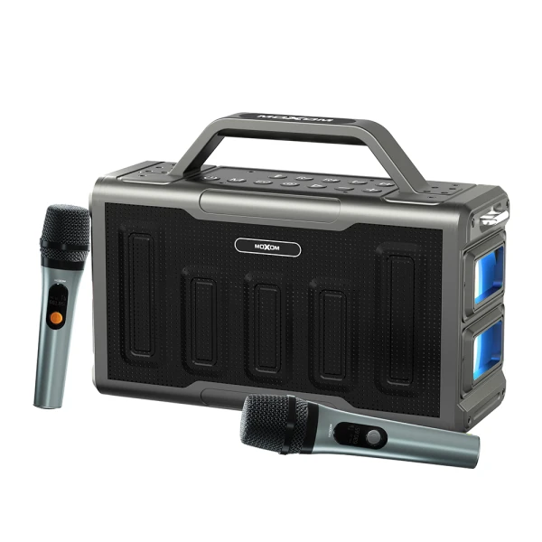 Zvucnik bluetooth moxom mx-sk89 sa dva mikrofona crni