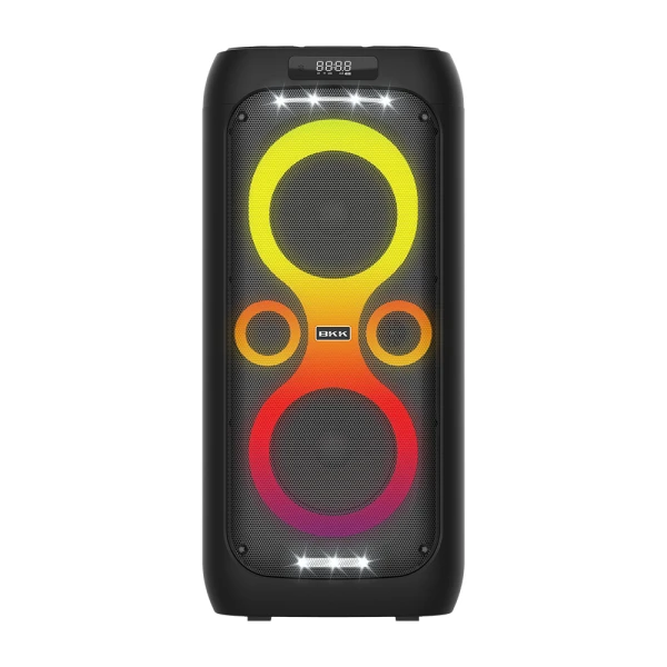 Zvucnik bluetooth bkk k6501d sa dva mikrofona crni