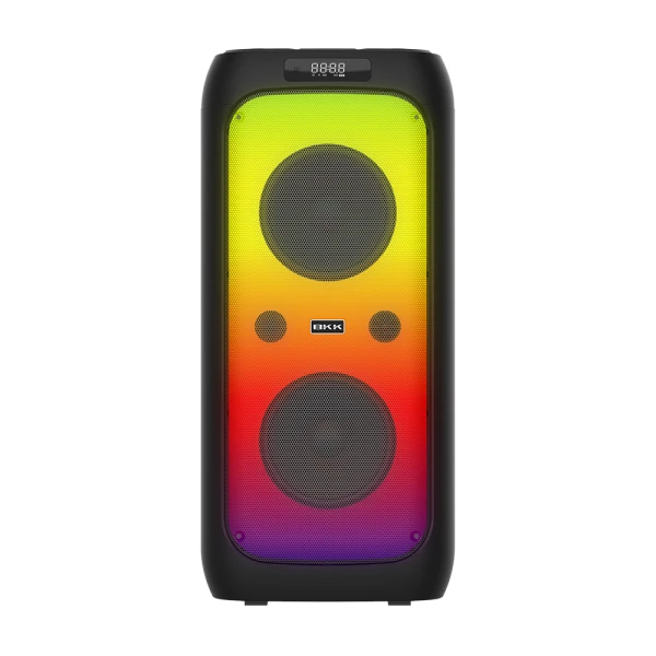Zvucnik bluetooth bkk k6505d sa dva mikrofona crni