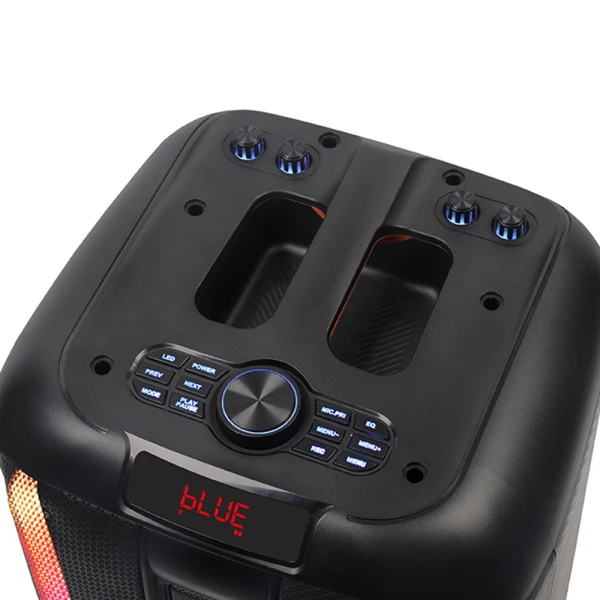 Zvucnik bluetooth ndr-102a 40w 12 inca sa mikrofonom i stalkom crni
