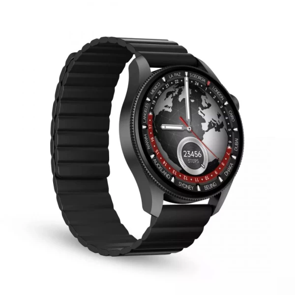 ''Smart watch KSIX BXSW33N Horizon, 1.43'''' Amoled, GPS,crni''