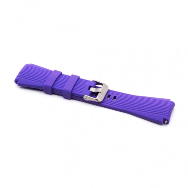 Narukvica relief za smart watch 22mm tamno ljubicasta