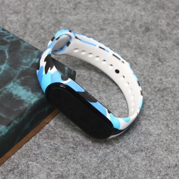 Narukvica za smart watch Xiaomi Mi Band M5/M6  army plava