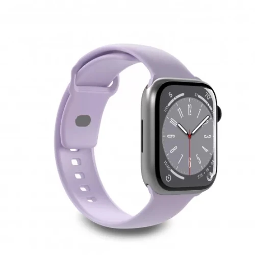 PURO narukvica Apple Watch SILIKONSKA 42mm44mm45mm49mm Lavanda