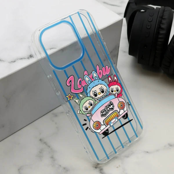 Futrola print party za iphone 16 pro (6.3) plava lbb004