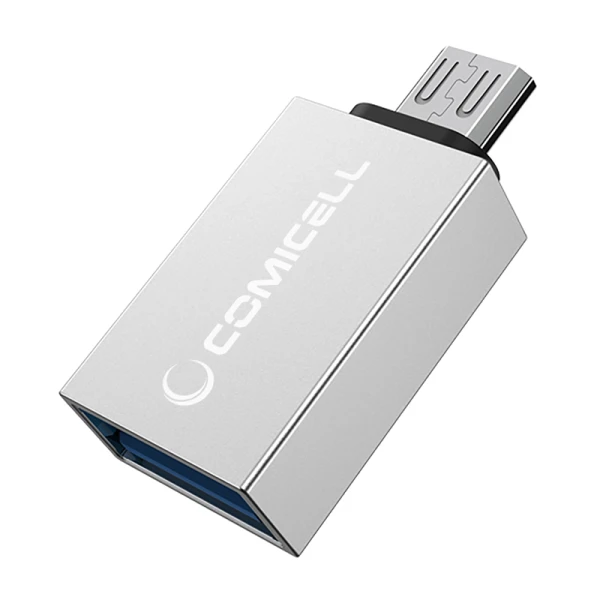 Adapter otg comicell superior co-bv2 micro usb sivi