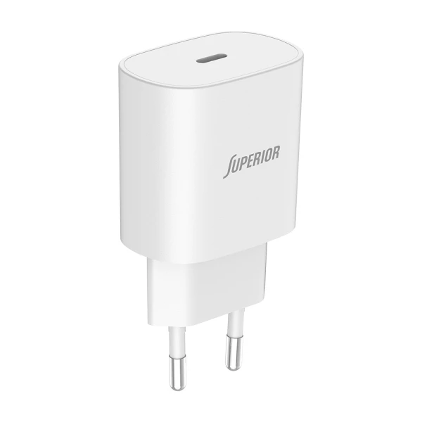 Kuciste punjaca superior co-dc24 fast pd type c 25w 3a belo