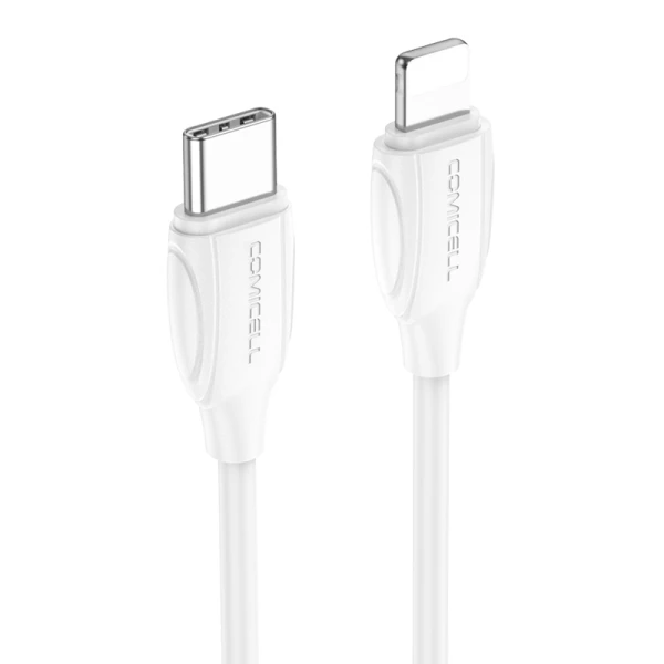 Usb data kabal comicell superior co-bx19 fast 20w 3a type c na lightning 2m beli