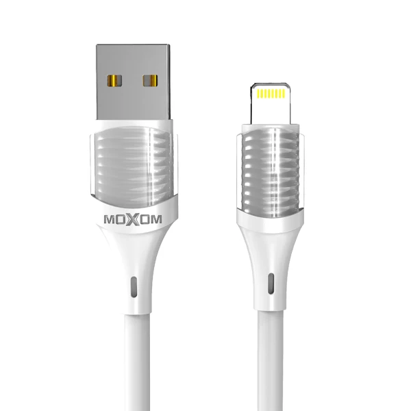 Usb data kabal moxom mx-cb109 3a lightning 1m beli