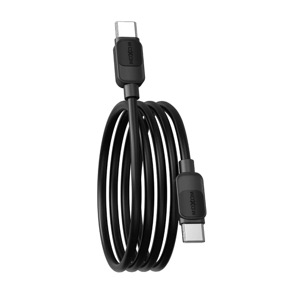 Usb data kabal moxom mx-cb231 pd 60w type-c na type-c 1m crni