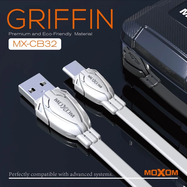 Usb data kabal moxom mx-cb32 2.4a lightning 1m beli