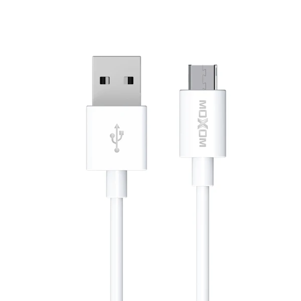 Kucni punjac moxom mx-hc130 2.4a 2xusb micro beli