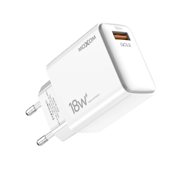 Kucni punjac moxom mx-hc132 3a/18w lightning beli