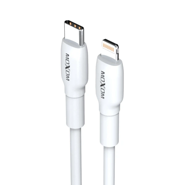 Kucni punjac moxom mx-hc139 25w type c na lightning beli