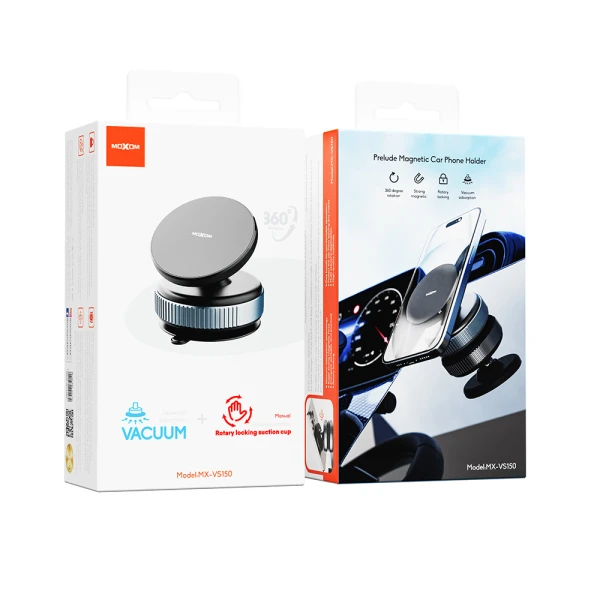 Drzac za mobilni telefon moxom mx-vs150 magnet i vakum crni