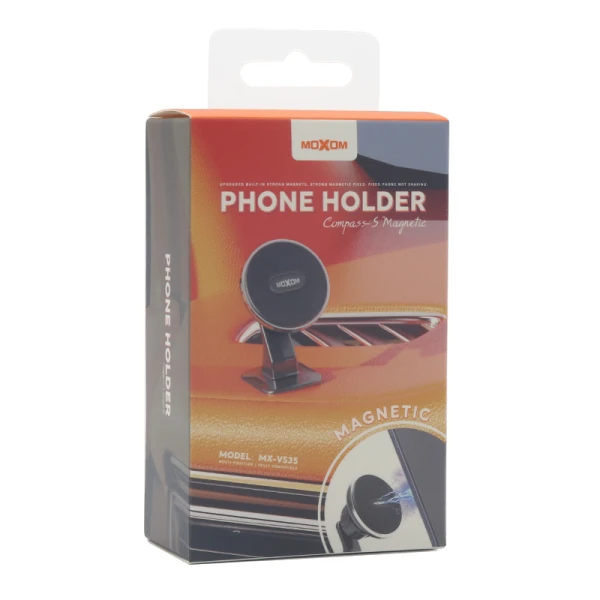 Drzac za mobilni telefon moxom mx-vs35 magnet stoni crni