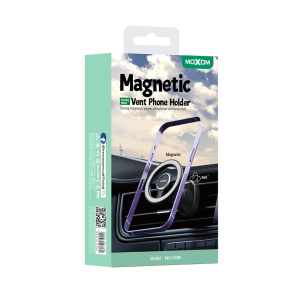 Drzac za mobilni telefon moxom mx-vs96 magnet crni