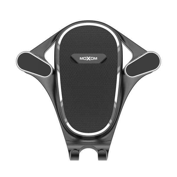 Drzac za mobilni telefon moxom mx-vs06 ventilacija crno-srebrni