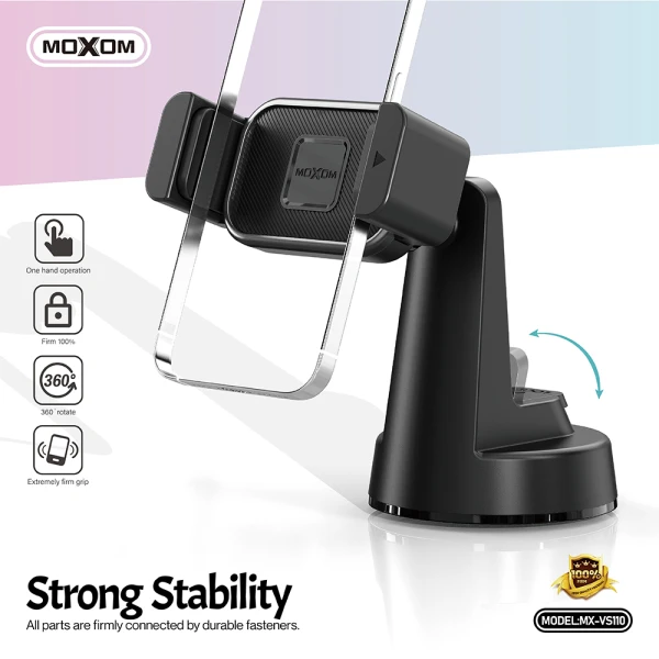 Drzac za mobilni telefon moxom mx-vs110 vakum crni