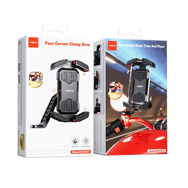 Drzac za mobilni telefon moxom mx-vs144 za bicikl i motor crni