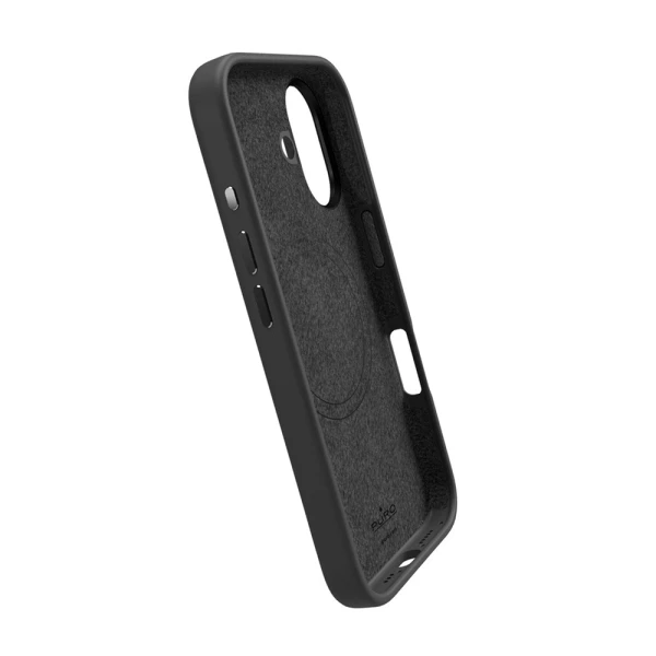 Futrola puro icon magsafe za iphone 16 (6.1) crna