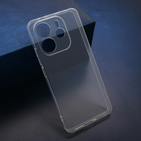 Futrola silikon clear strong za xiaomi redmi note 14 4g providna