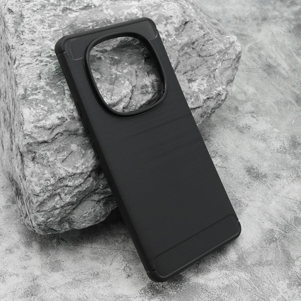 Futrola silikon brushed za xiaomi redmi note 14 pro 4g crna