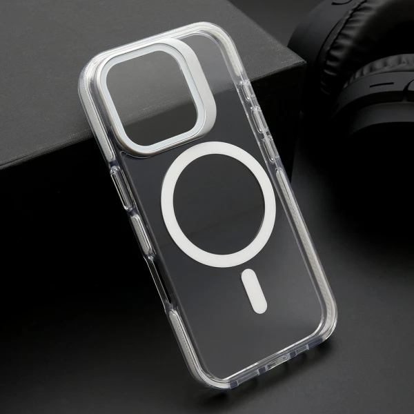 Futrola camera edge magsafe za iphone 16 (6.1) bela