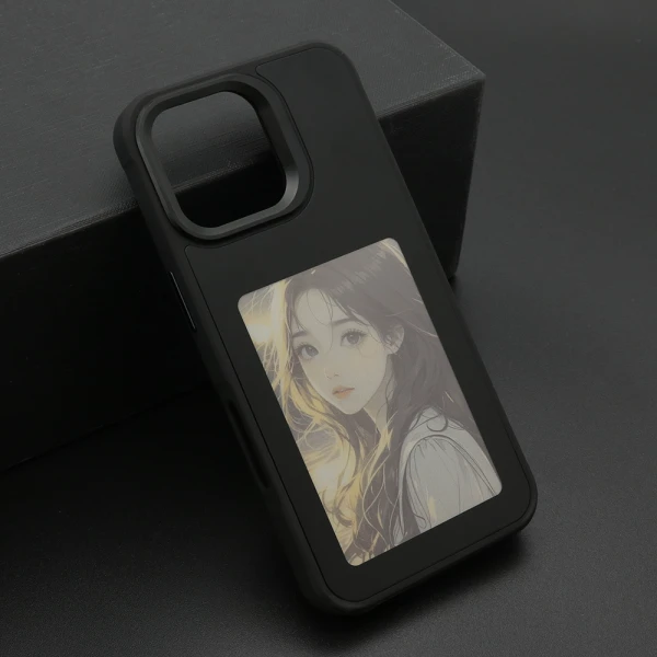 Futrola smart cover corning glass za iphone 17 (6.3) crna