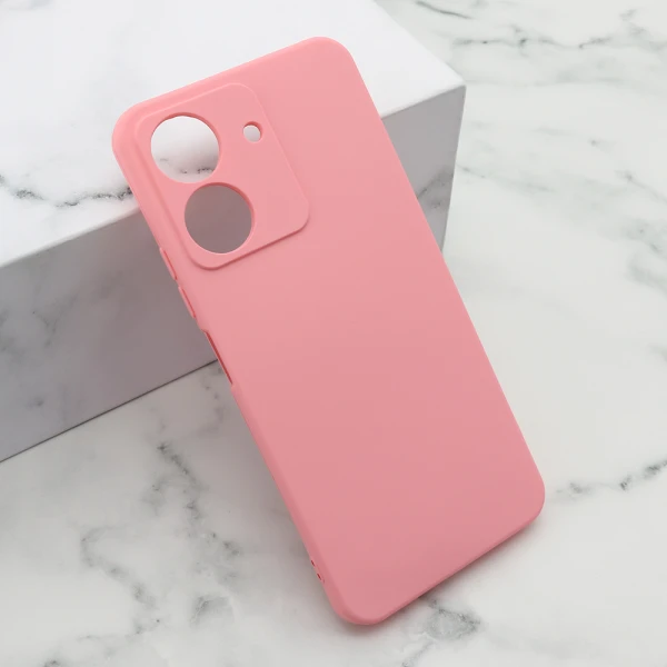 Futrola soft silicone za xiaomi redmi 13c/poco c65 pro roze
