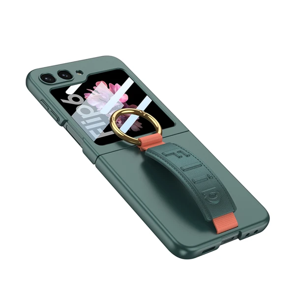 Futrola strap ring case za samsung f741b/f761b galaxy z flip 6 5g/z flip 7 fe 5g ljubicasta (gkk case)