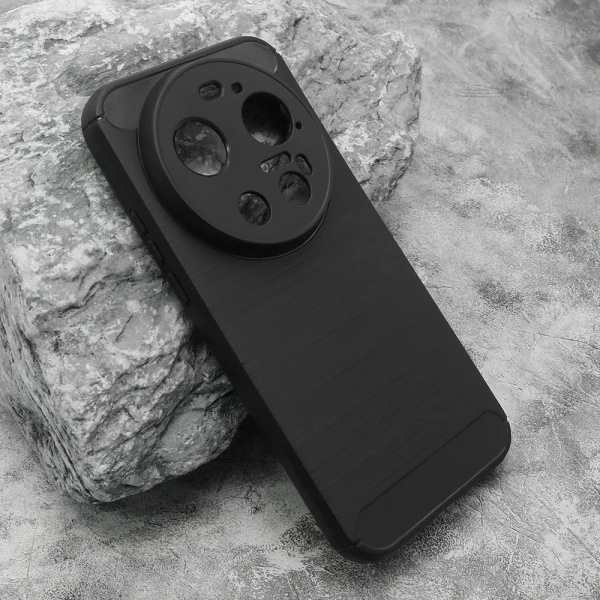 Futrola silikon brushed za xiaomi 17 ultra 5g crna