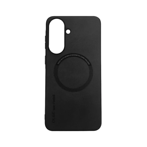 Silikonska futrola OLGE Magnetic Samsung S26+ CRNA
