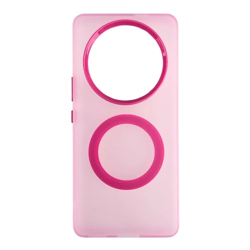 Silikonska futrola Magsafe FLURO COLOR Honor Magic 7 Lite ROZE
