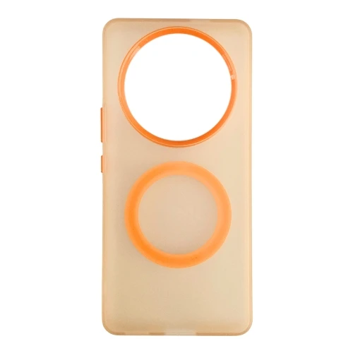 Silikonska futrola Magsafe FLURO COLOR Honor Magic 7 Lite NARANDŽASTA