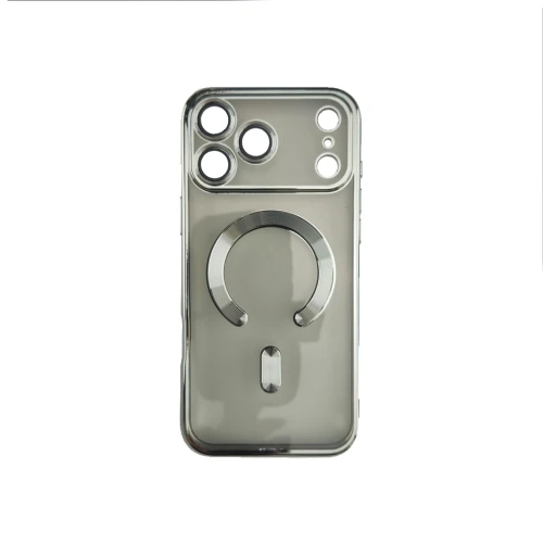 Silikonska futrola Magsafe Iphone 17 Pro SILVER