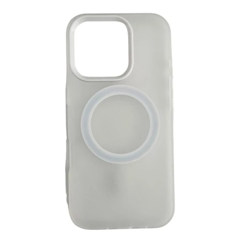 Silikonska futrola Magsafe FLURO COLOR Iphone 17 BELA
