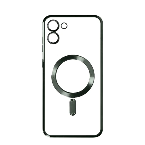 Silikonska futrola Magsafe Samsung A07 ZELENA