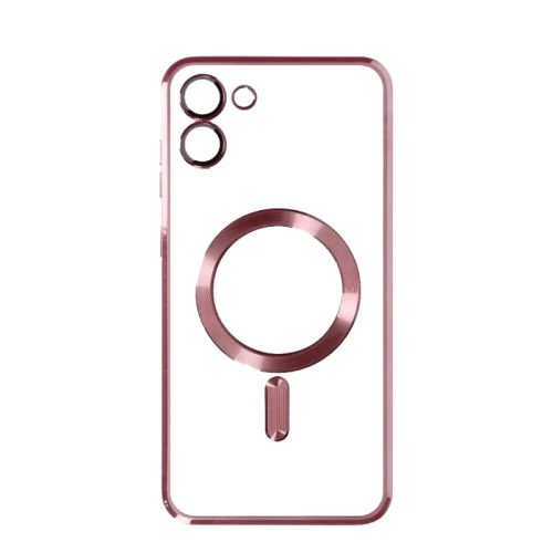 Silikonska futrola Magsafe Samsung A07 ROZE