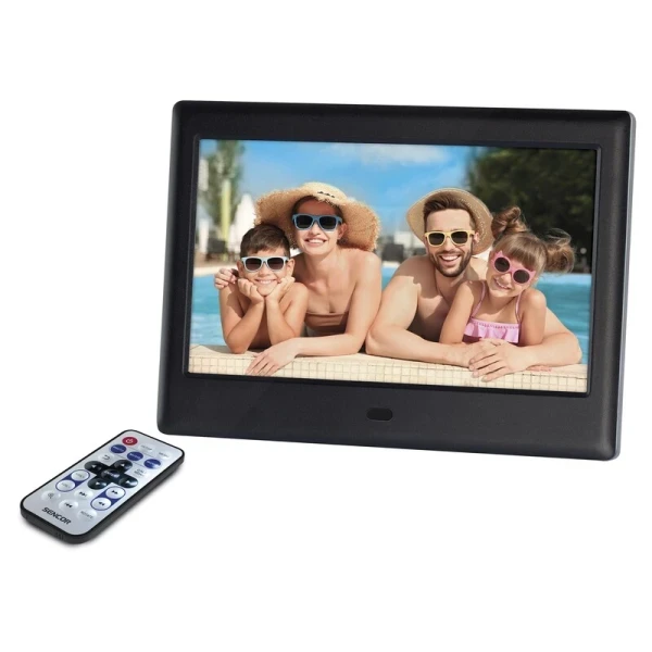Digitalni Foto ram za slike SENCOR SDF 782 BK crna