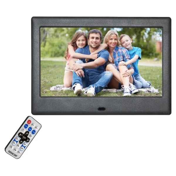 Digitalni Foto ram za slike SENCOR SDF 782 BK crna