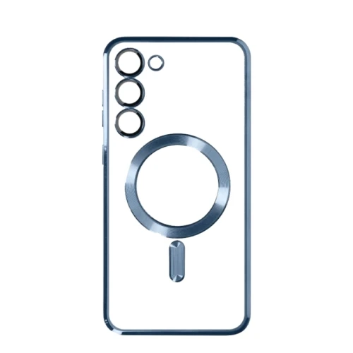 Silikonska futrola Magsafe SAMSUNG S25 Edge PLAVA