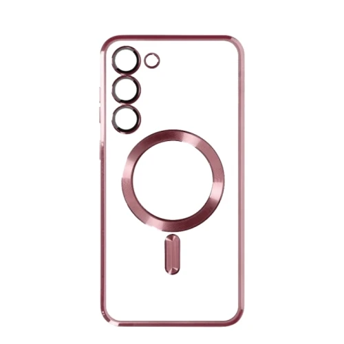 Silikonska futrola Magsafe SAMSUNG S25 Edge ROZE